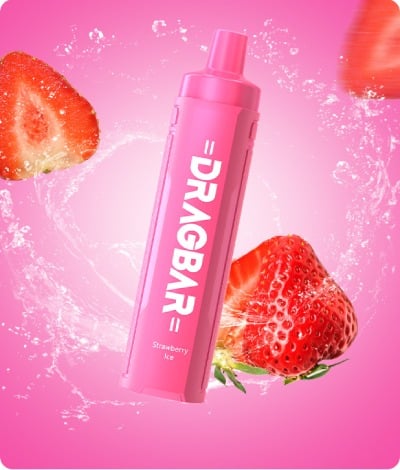 Dragbar F600 Strawberry Ice