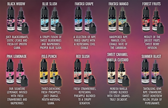 choppa salts flavours