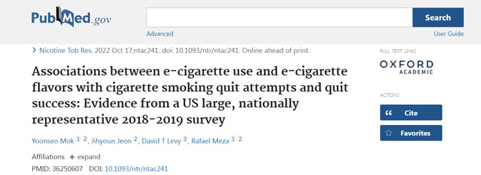 flavours v quitting