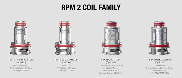 rpm 2 coil family