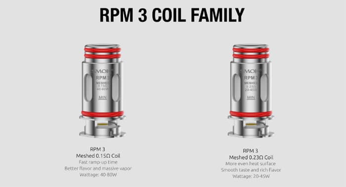 rpm 3 coil family