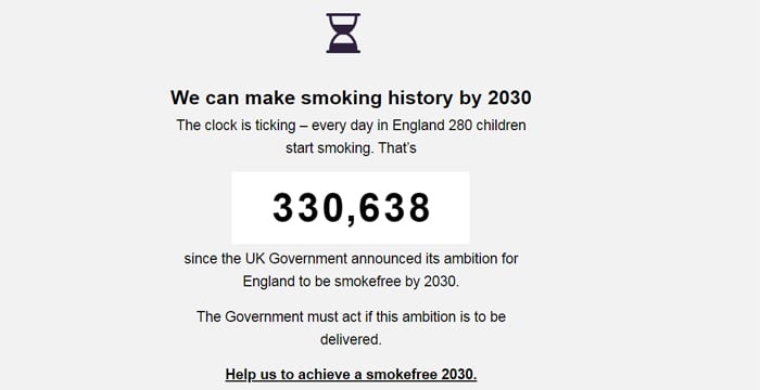 smoke free 2030