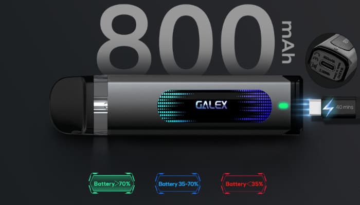 Freemax Galex battery mah