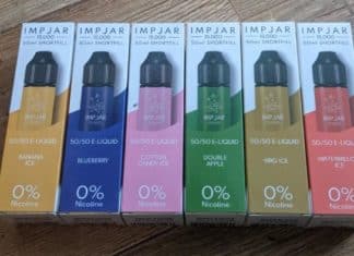 Imp Jar 5050 e-liquid range