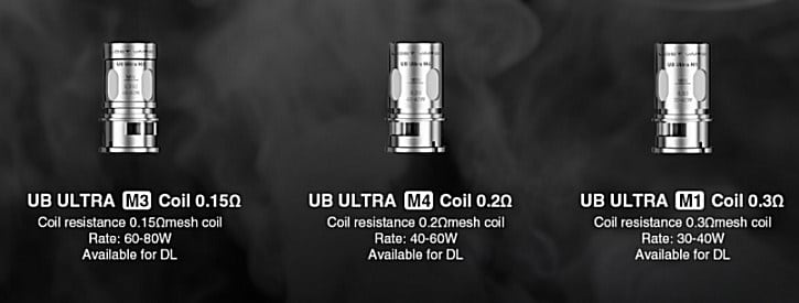 Lost Vape Centaurus Q80 available coils