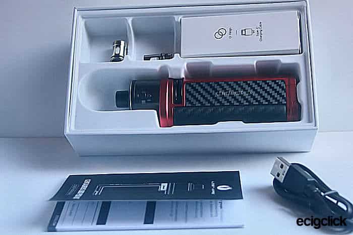 Lost Vape Centaurus Q80 display in box