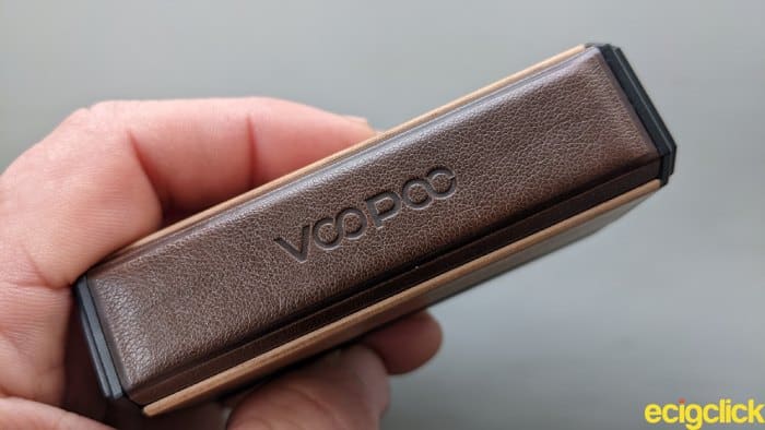 Voopoo DRAG 4 leather and logo