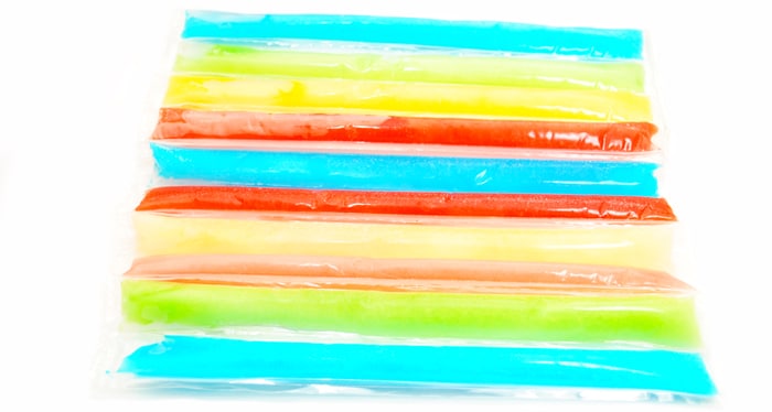 blue ice pop