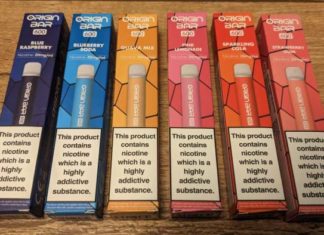 Aspire Origin Bar 600 disposable line up pic