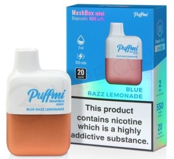 Puffmi Meshbox mini blue razz lemonade