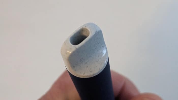 Mouthpiece of the Aspire Origin Bar 600 disposable vape