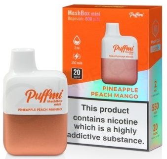 Puffmi meshbox mini pineapple peach mango