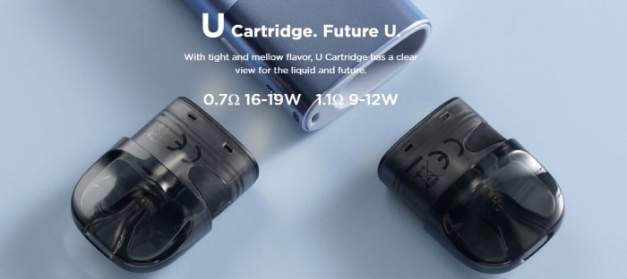 U cartridge of Wenax U pod kit