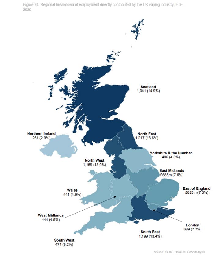 cebr map employment