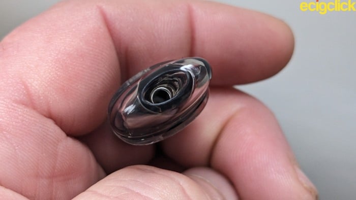 restrictive mouthpiece of the dotpod nano pod