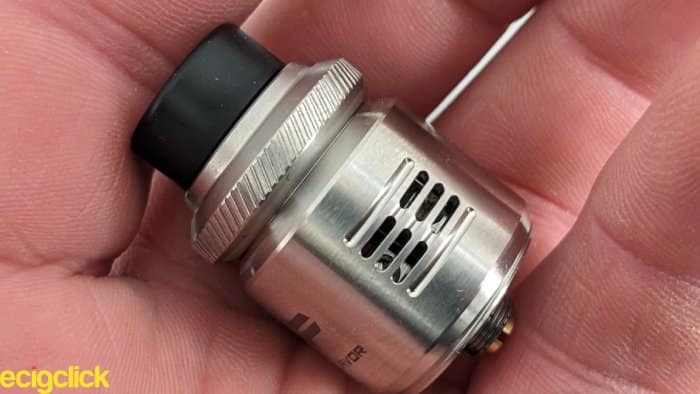 Adjustable airflow structure pf Drop V2 RDA