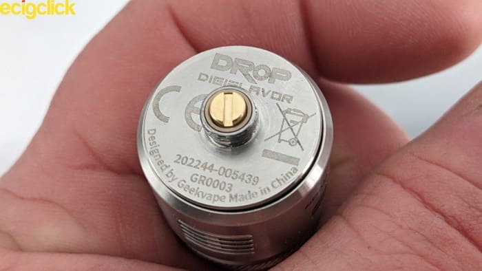 Protruding 510 pin on Drop V2 RDA