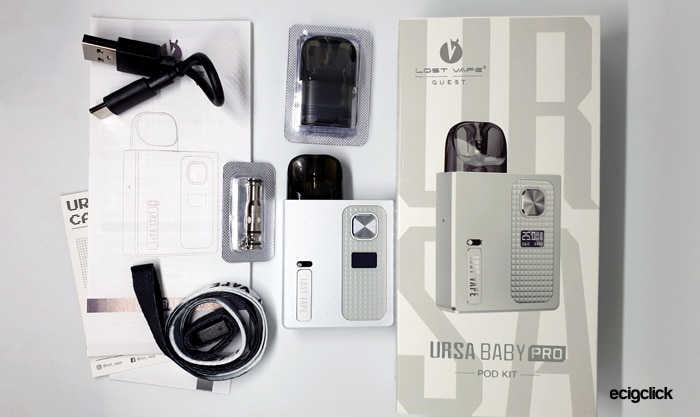 Ursa Baby Pro contents