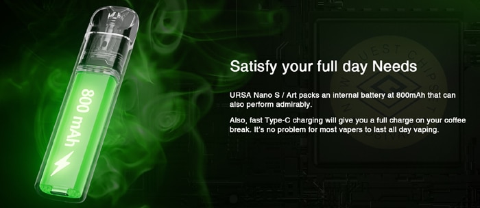 ursa nano s art battery