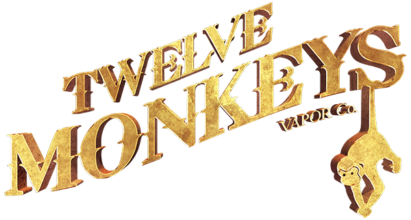 Twelve Monkeys Logo 3D Gold