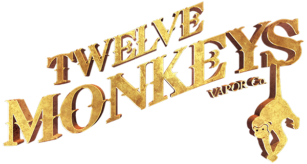 Twelve Monkeys Logo 3D Gold