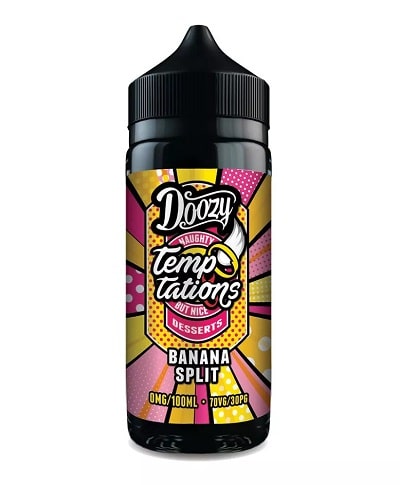 Doozy Temptations 100ml Banana Split