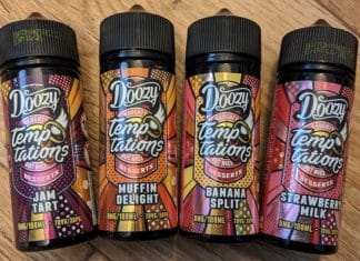 Doozy Temptations range 100ml short fill