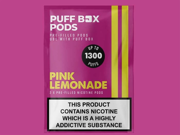 Puff box pink lemonade