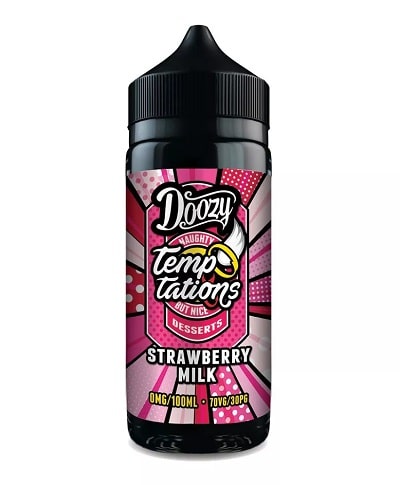 Doozy Temptations 100ml Strawberry Milk