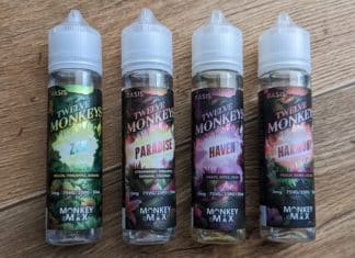 Twelve Monkeys Oasis short fill range bottle check image