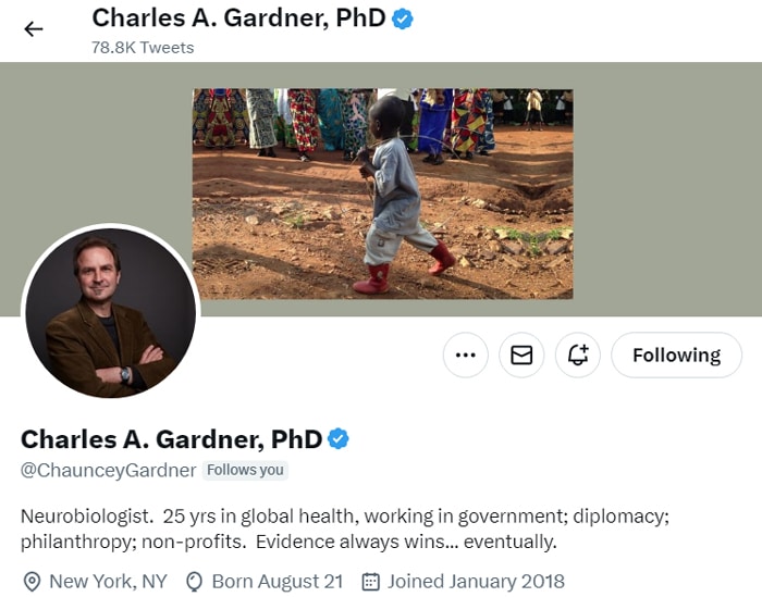 charles a gardner twitter