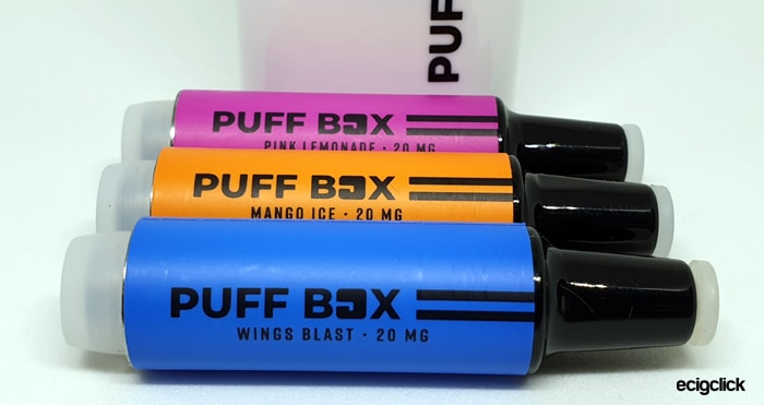 puff box pod markings