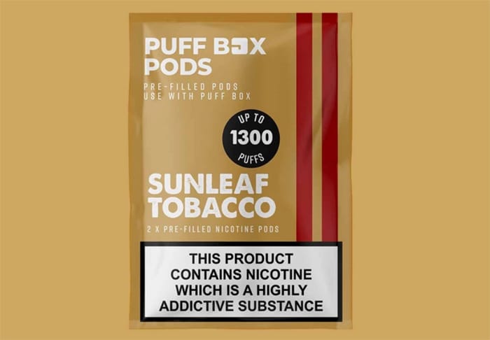 puff box sunleaf tobacco