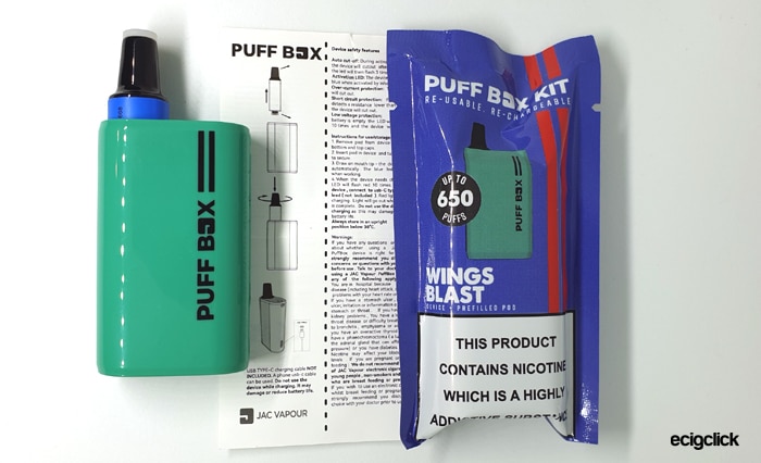 puffbox contents