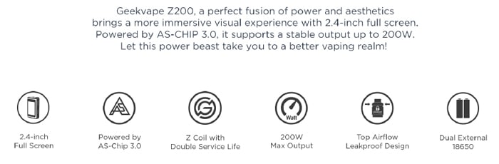 z200 features