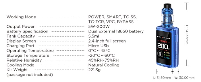 z200 specs