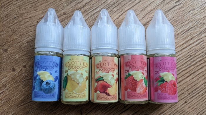 Dispergo Clotted Dreams E liquid range