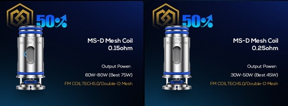 Freemax MS platform and coils