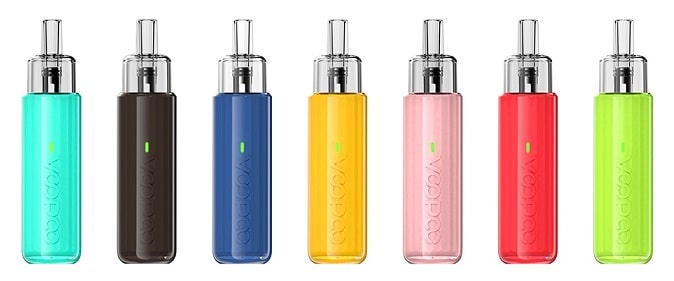 Voopoo Doric Q pod kit colour schemes