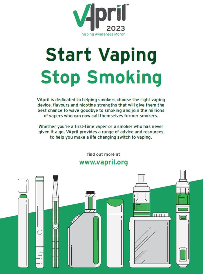 vapril 2023 start vaping