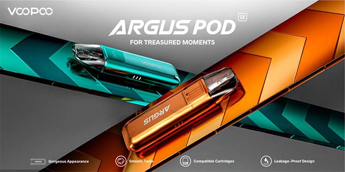 VOOPOO ARGUS G & ARGUS POD SE Official Release with Advanced Vaping, Taste and Design - Ecigclick