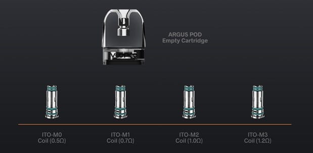 Voopoo Argus Pod SE coil compatibility