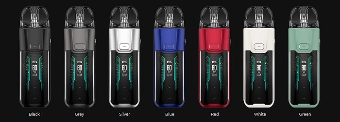 Vaporesso Luxe XR MAX colour schemes