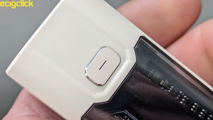 Fire button on Vaporesso Luxe XR MAX pod kit