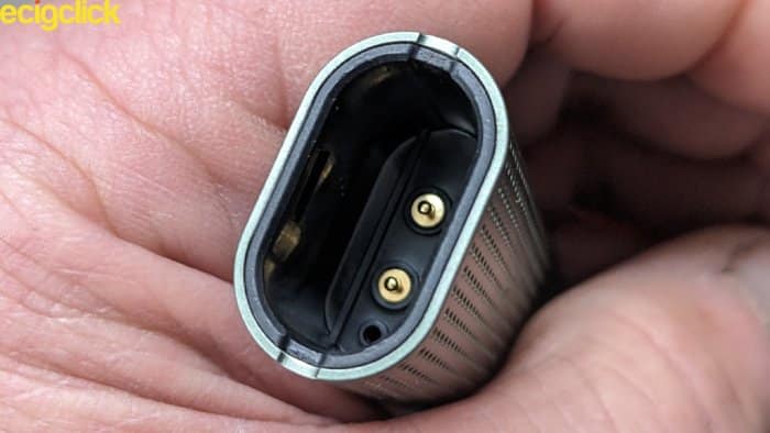 Inside the battery section of the Smok Novo 2C 