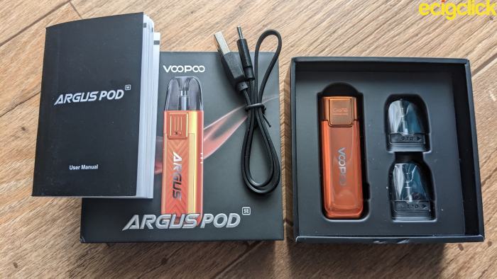 Voopoo Argus Pod SE unboxing