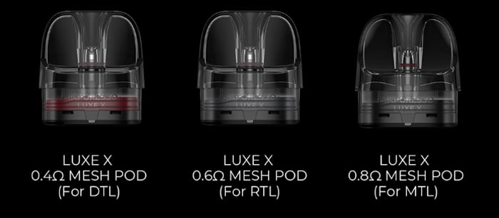 luxe xr max compatible pods