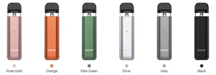 Smok Novo 2C pod kit colour schemes