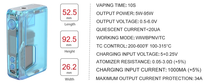 pulse 3 specs