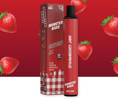 Monster Vape Strawberry Jam